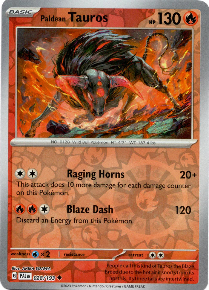Paldean Tauros
