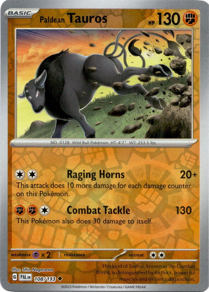 Paldean Tauros
