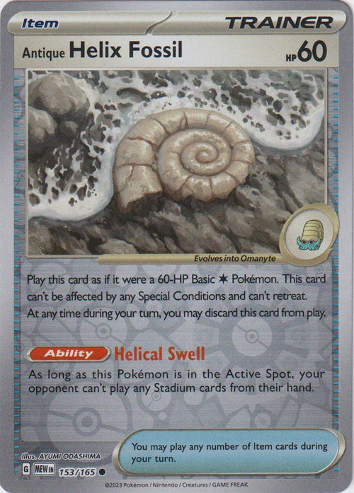 Antique Helix Fossil
