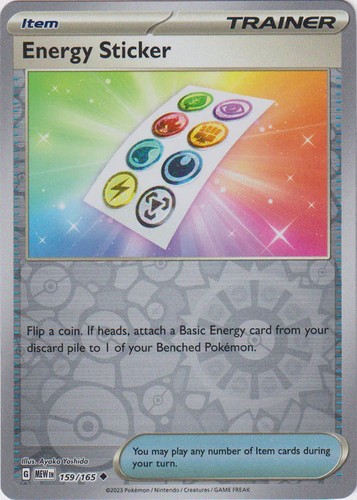 Energy Sticker