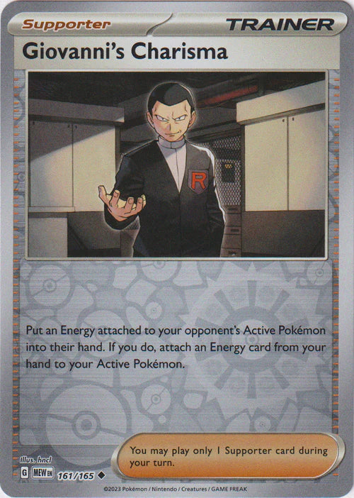 Giovanni's Charisma