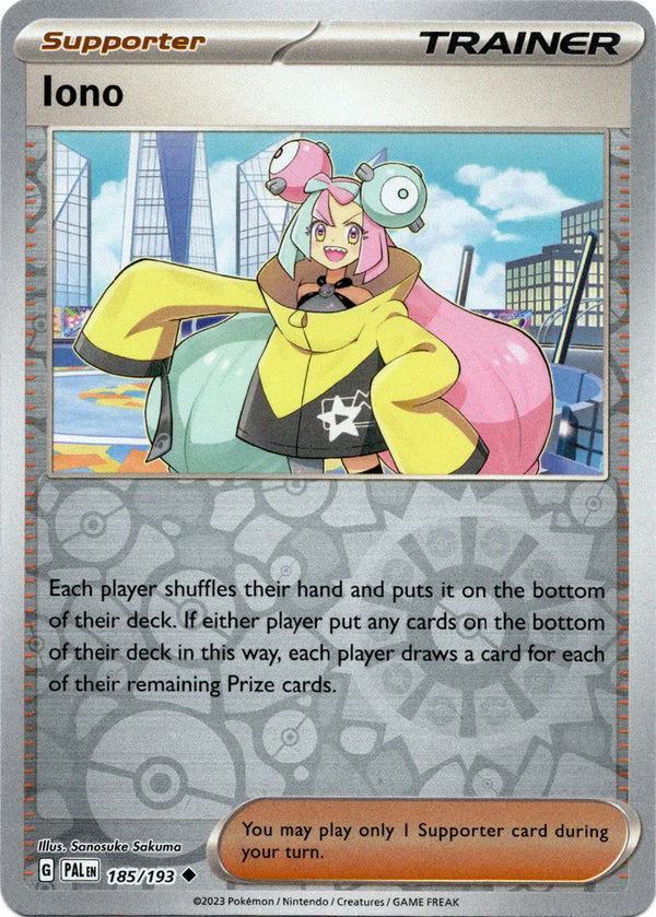 Iono 185/193 Uncommon Reverse