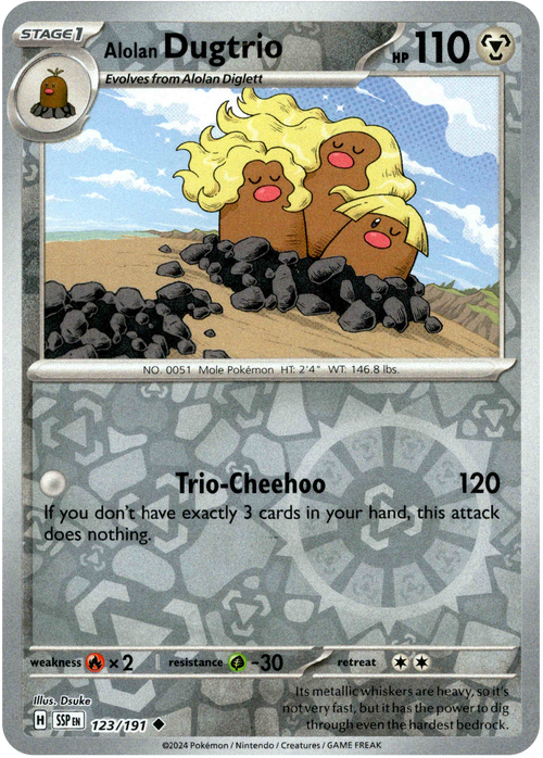 Alolan Dugtrio