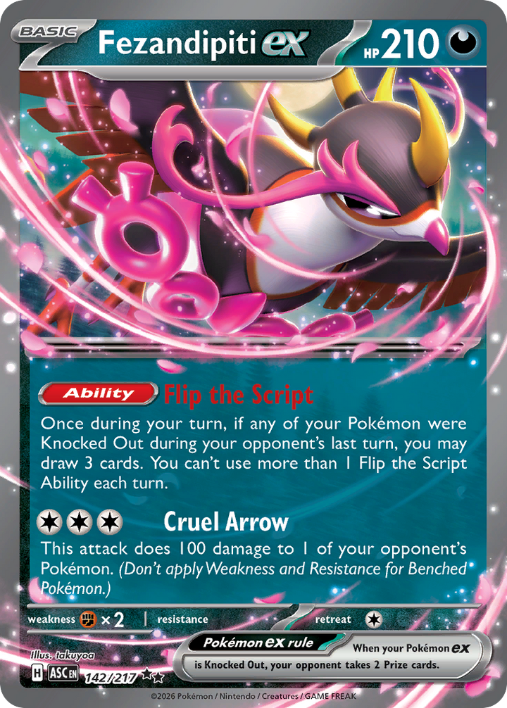 Fezandipiti ex 142/217 Double Rare