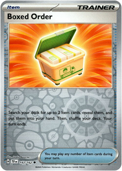 Boxed Order