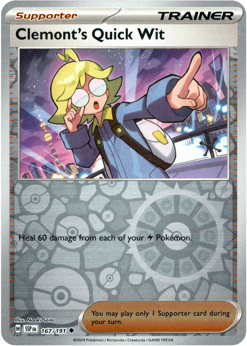 Clemont's Quick Wit
