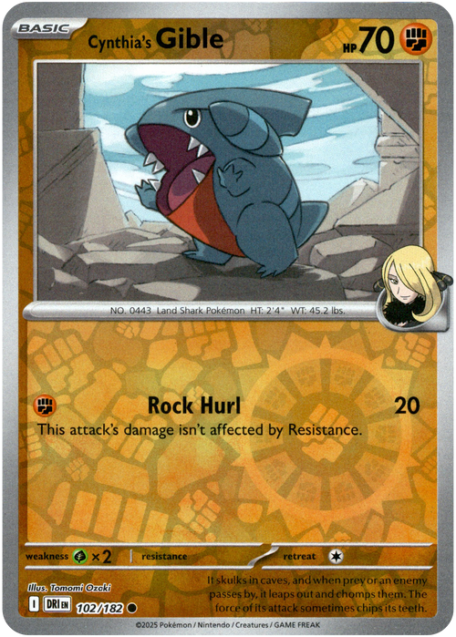 Cynthia's Gible