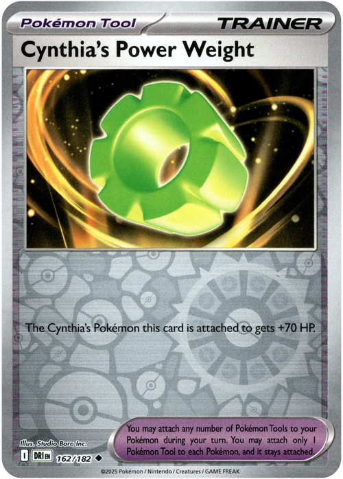 Cynthia's Power Weight
