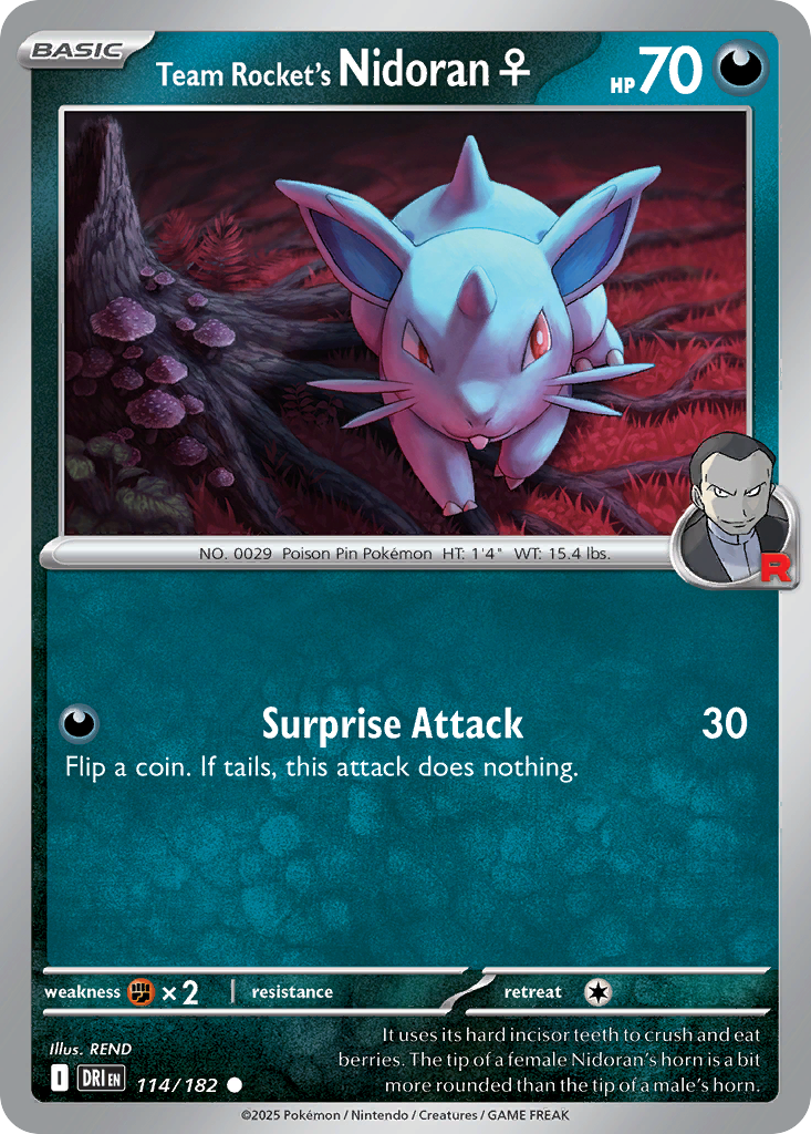 Team Rocket's Nidoran?