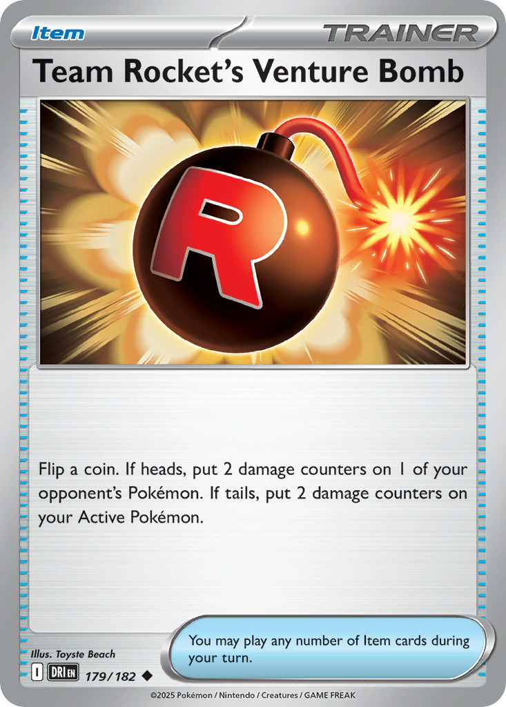 Team Rocket's Venture Bomb