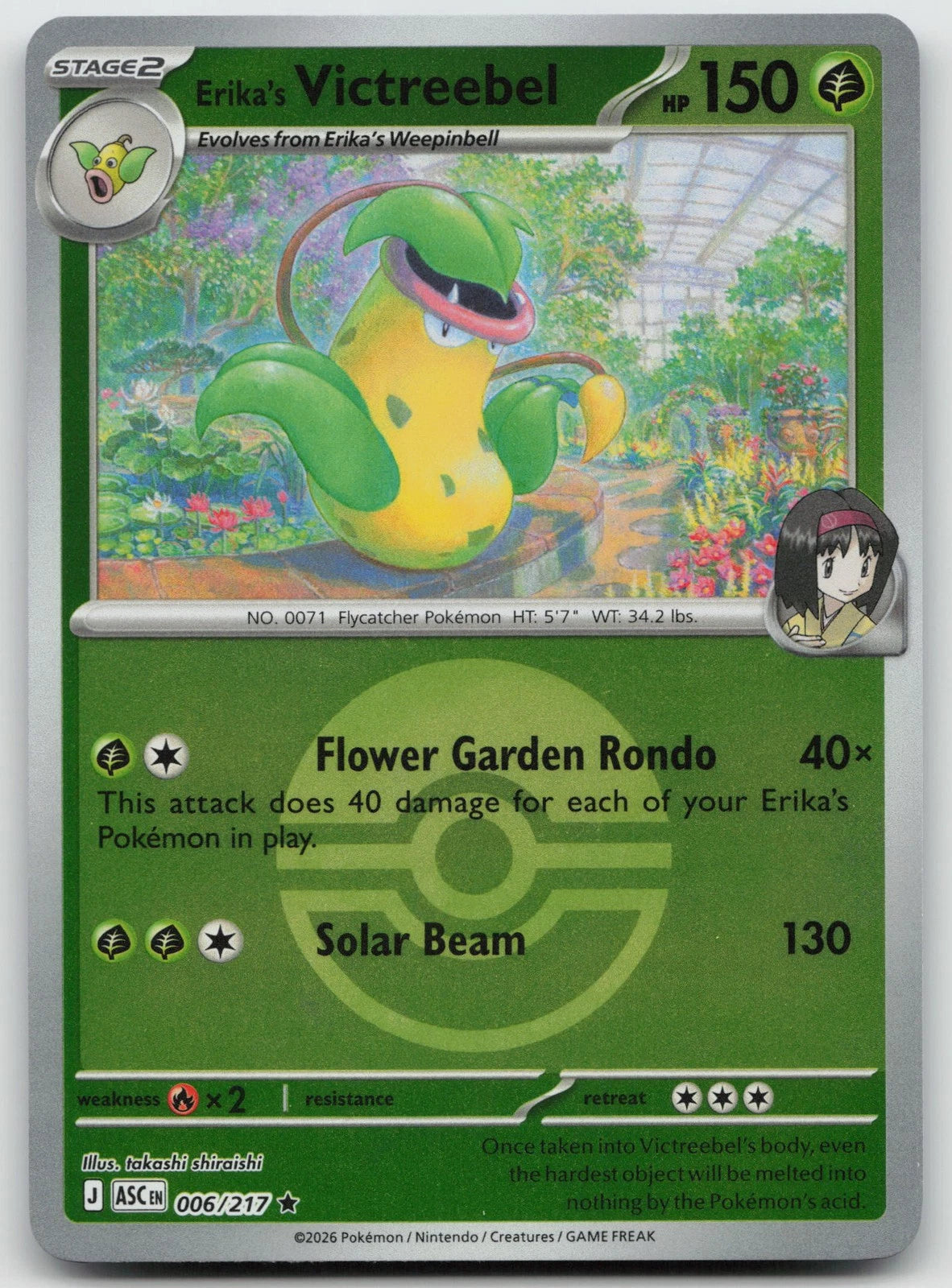 Erika's Victreebel