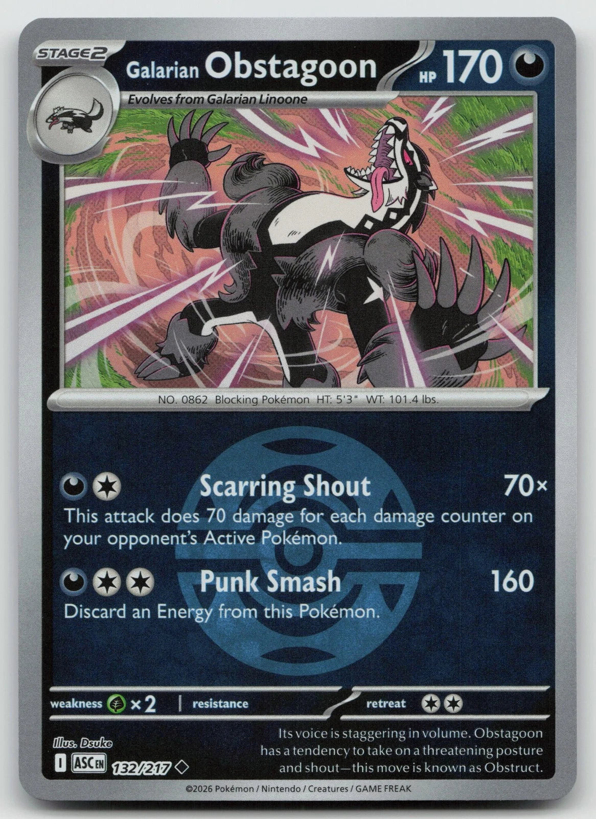 Galarian Obstagoon