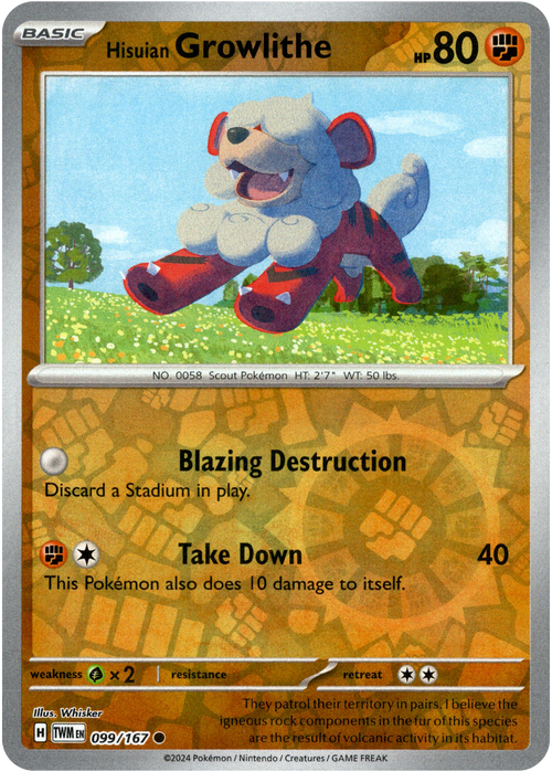 Hisuian Growlithe