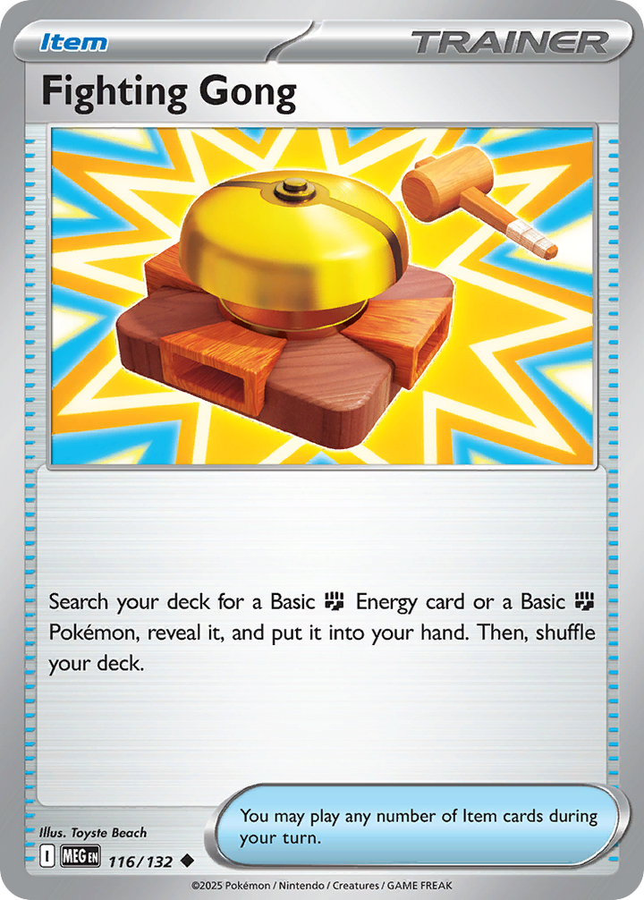 Fighting Gong 116/132 Uncommon