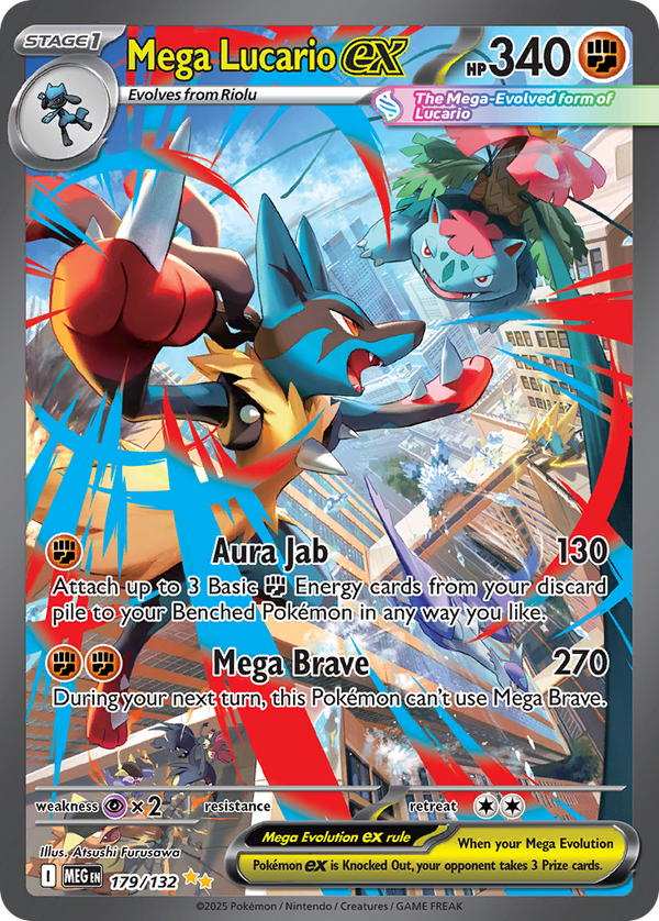 Mega Lucario ex 179/132 Special Illustration Rare