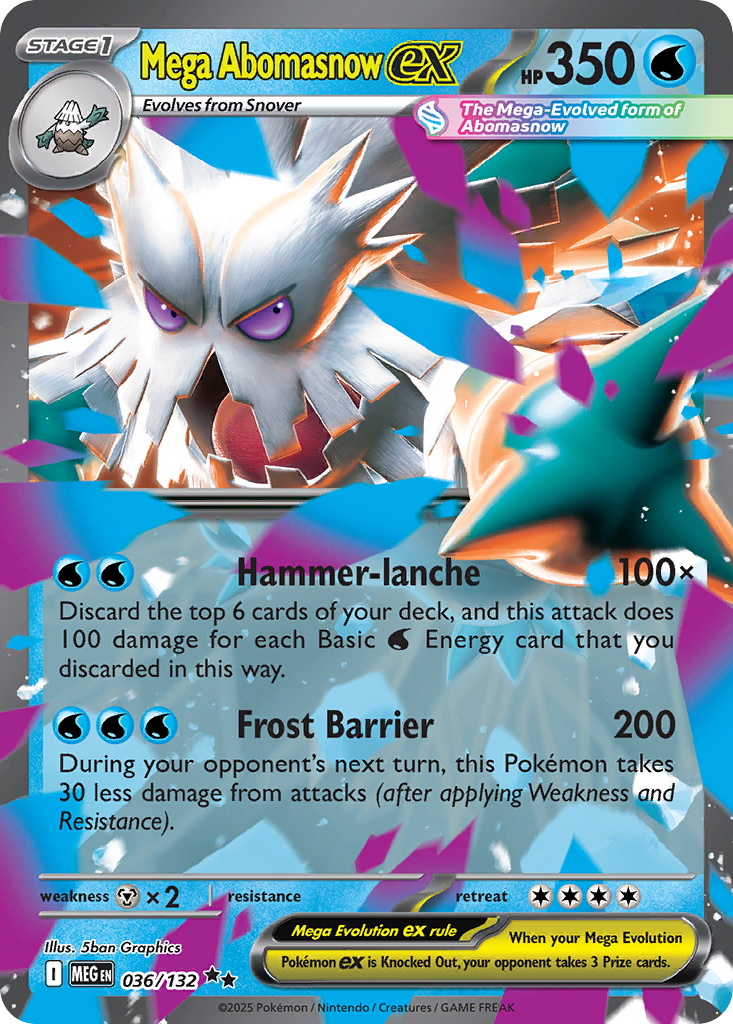 Mega Abomasnow ex