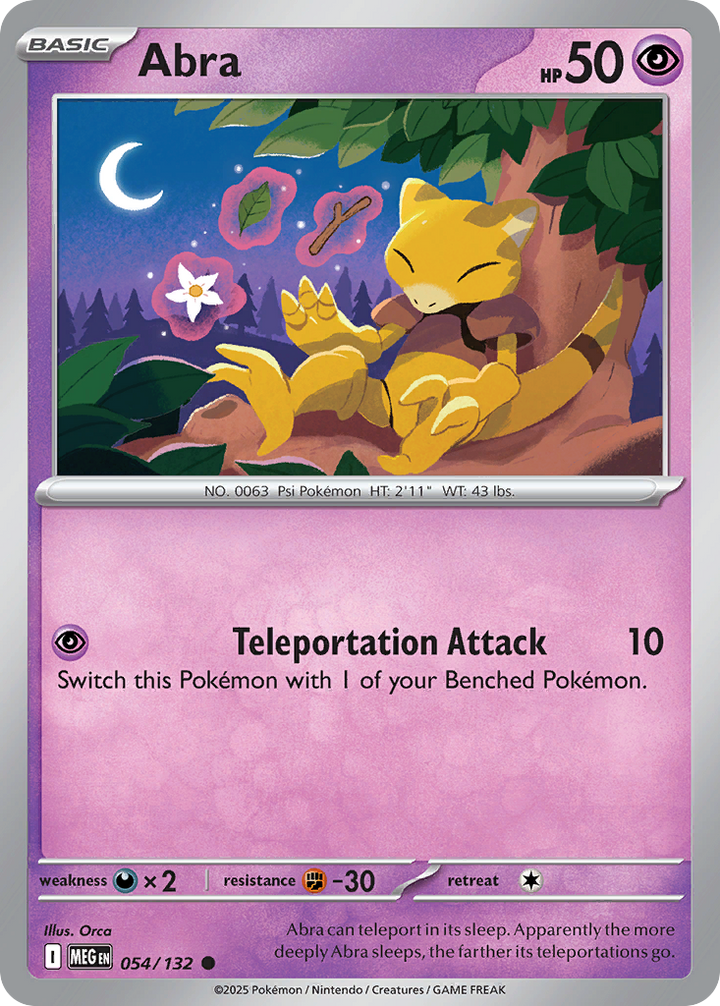 Abra 54/132 Common