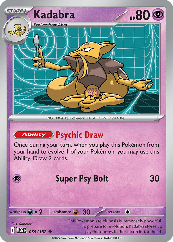 Kadabra 55/132 Uncommon
