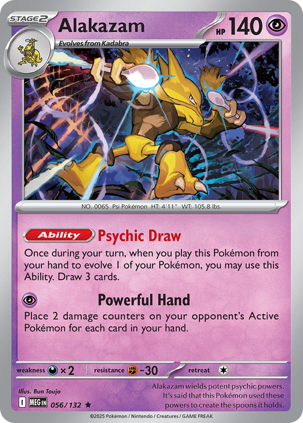 Alakazam 56/132 Rare Holo