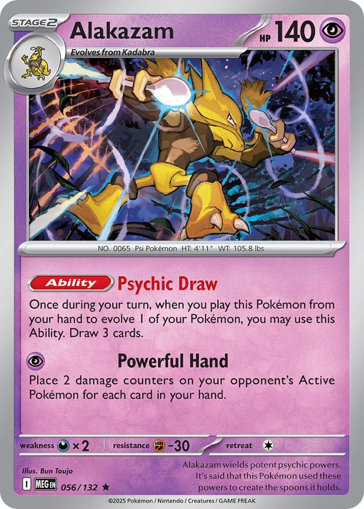 Alakazam 56/132 Rare Holo