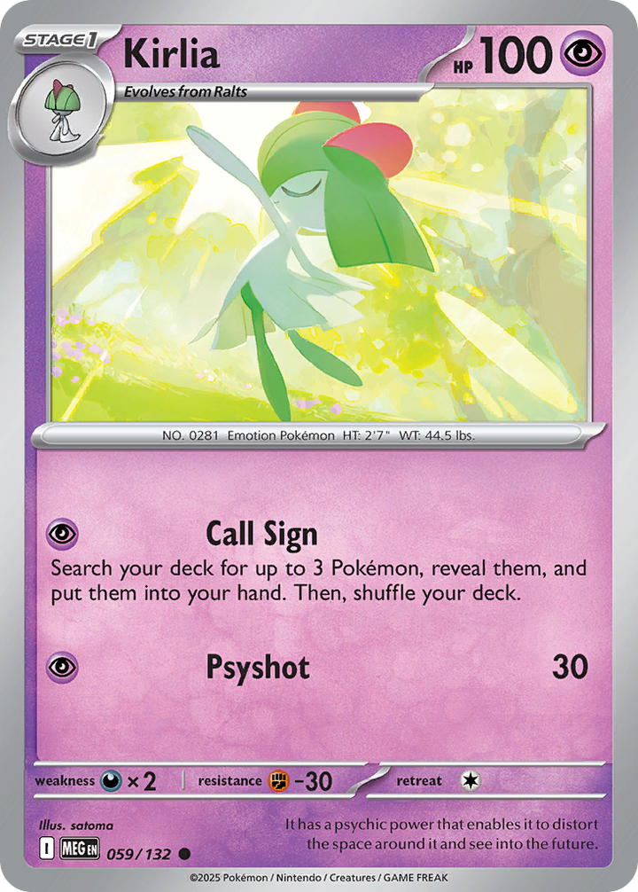 Kirlia 59/132 Common