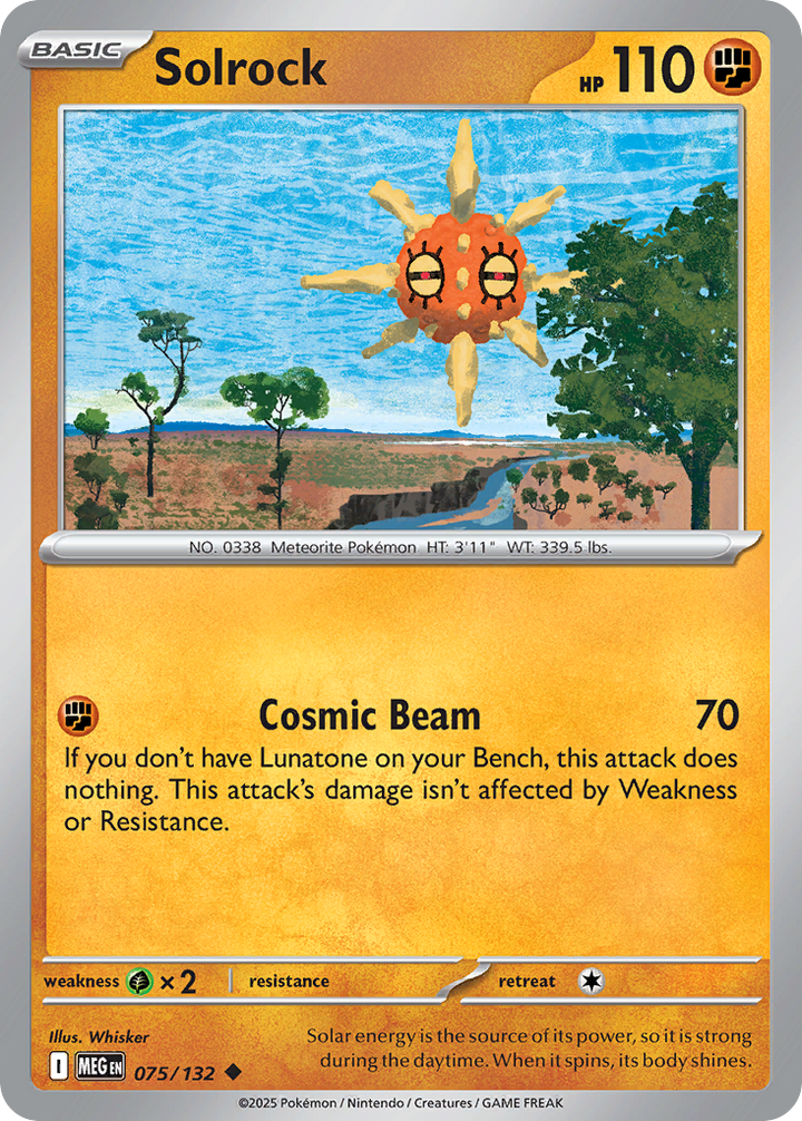 Solrock 75/132 Uncommon
