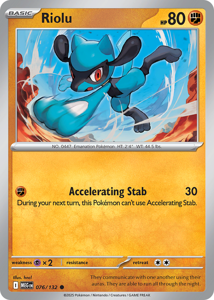 Riolu 76/132 Common