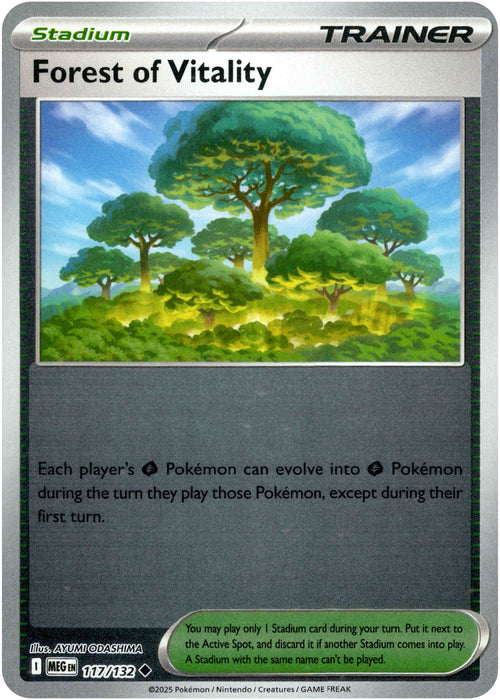 Forest of Vitality 117/132 Uncommon Reverse