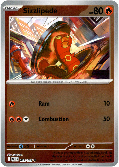 Sizzlipede