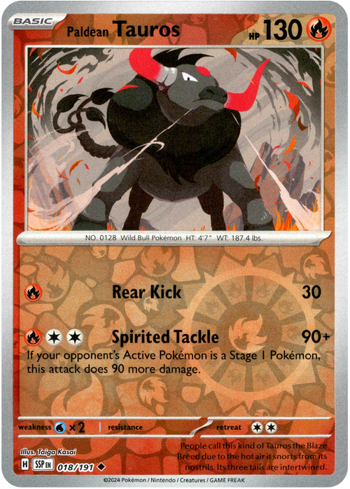 Paldean Tauros