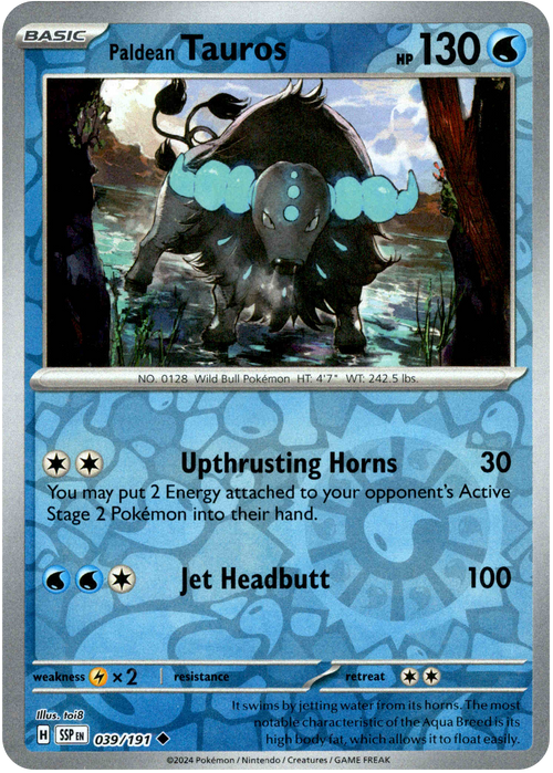 Paldean Tauros