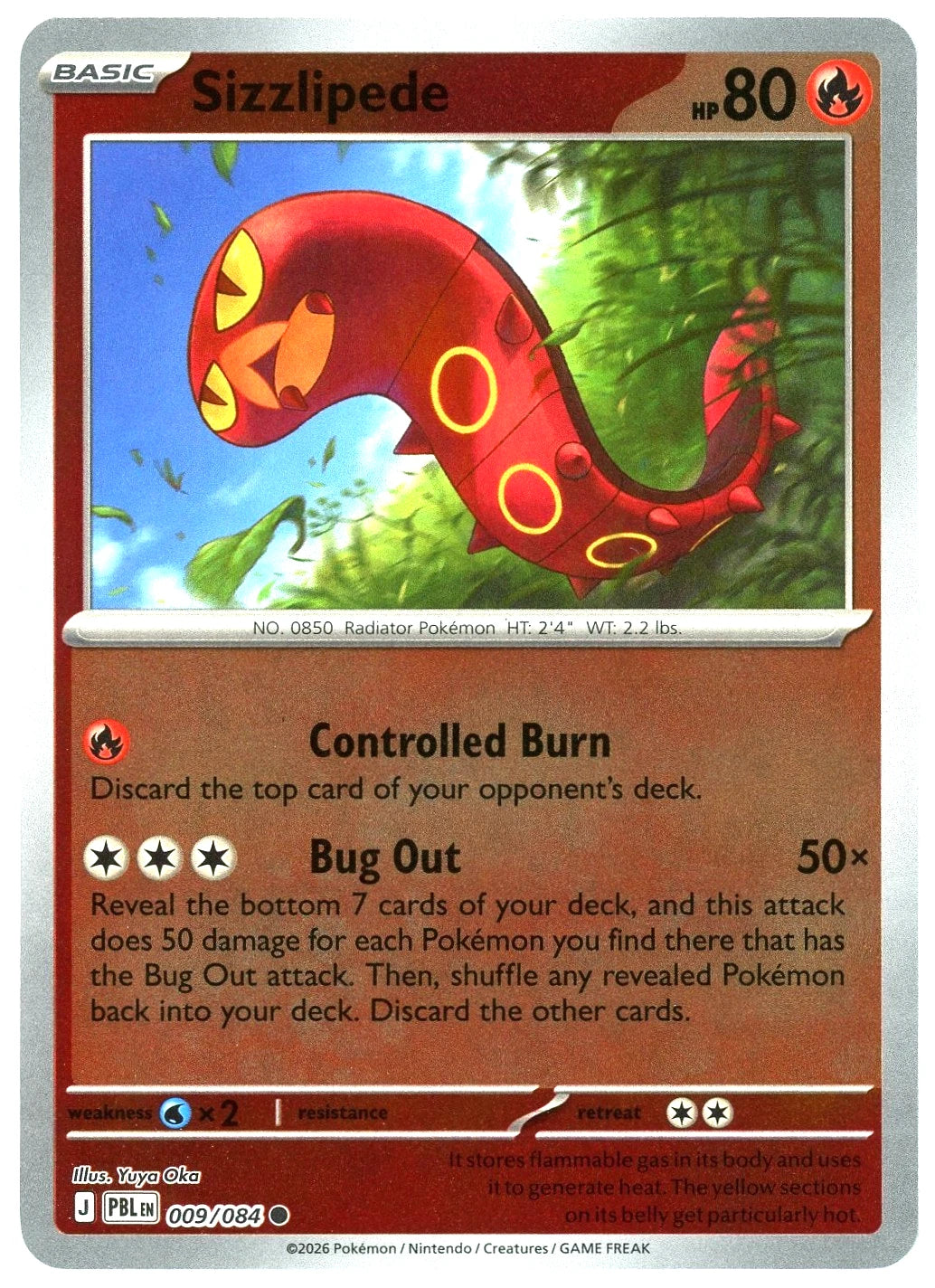 Sizzlipede