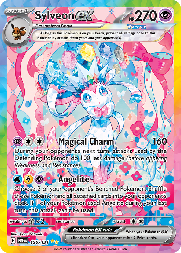 Sylveon ex 156/131 Special Illustration Rare