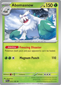 Abomasnow 11/193 Rare Holo