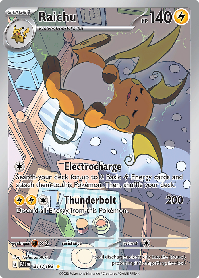 Raichu 211/193 Illustration Rare