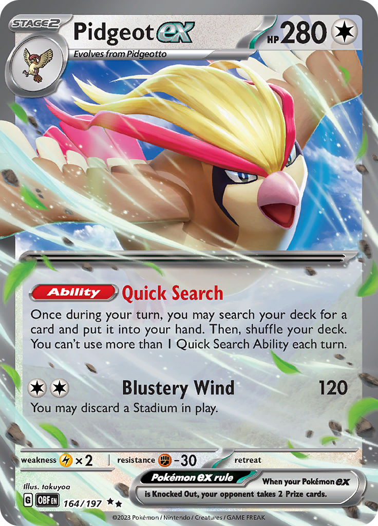 Pidgeot ex