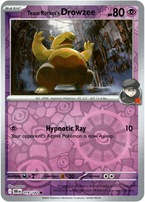 Team Rocket's Drowzee