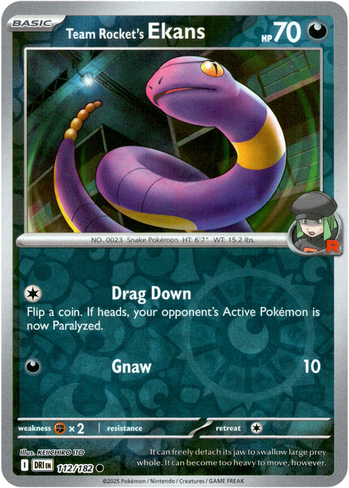 Team Rocket's Ekans