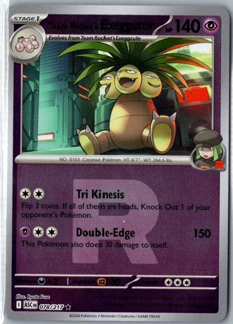 Team Rocket's Exeggutor