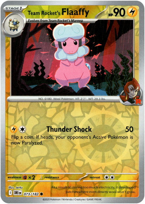 Team Rocket's Flaaffy