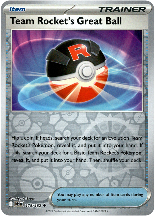 Team Rocket's Great Ball