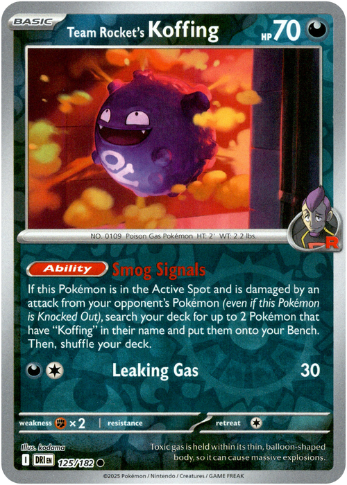 Team Rocket's Koffing