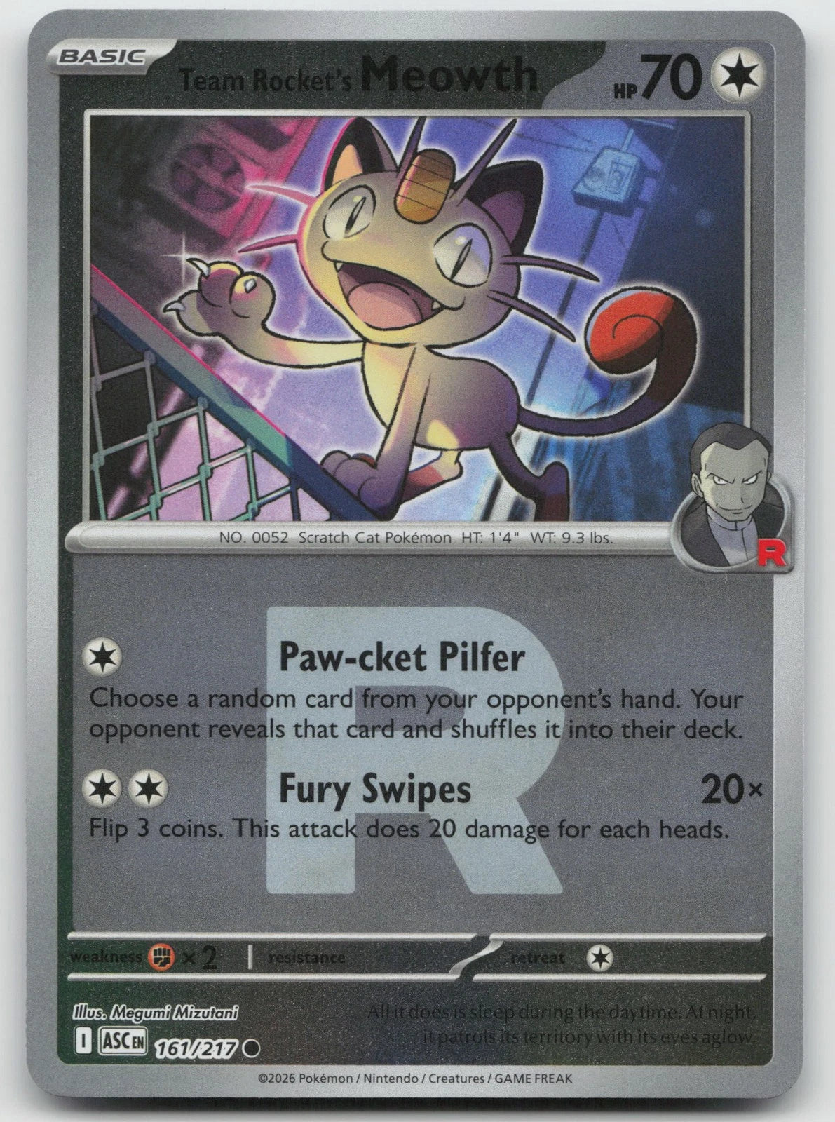 Team Rocket's Meowth