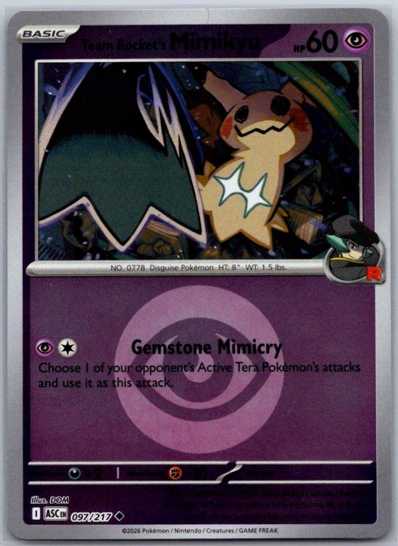Team Rocket's Mimikyu
