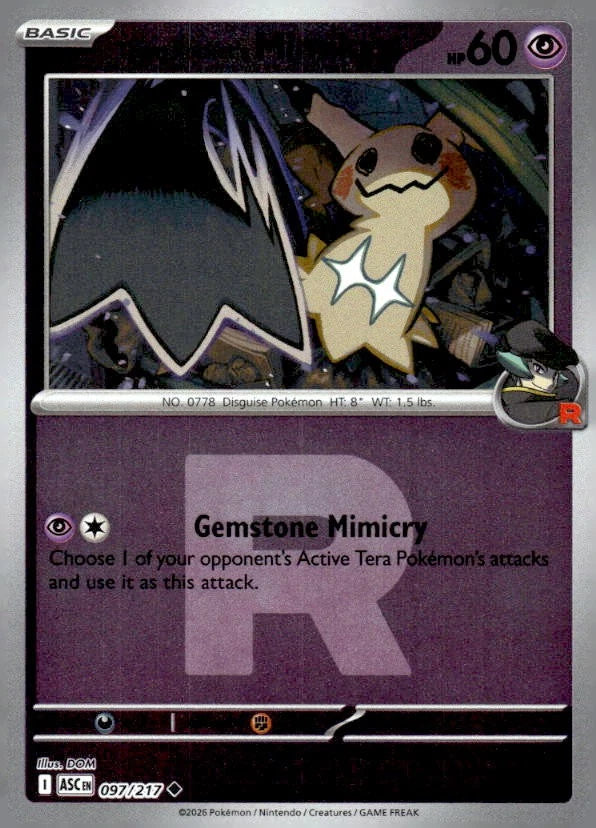Team Rocket's Mimikyu