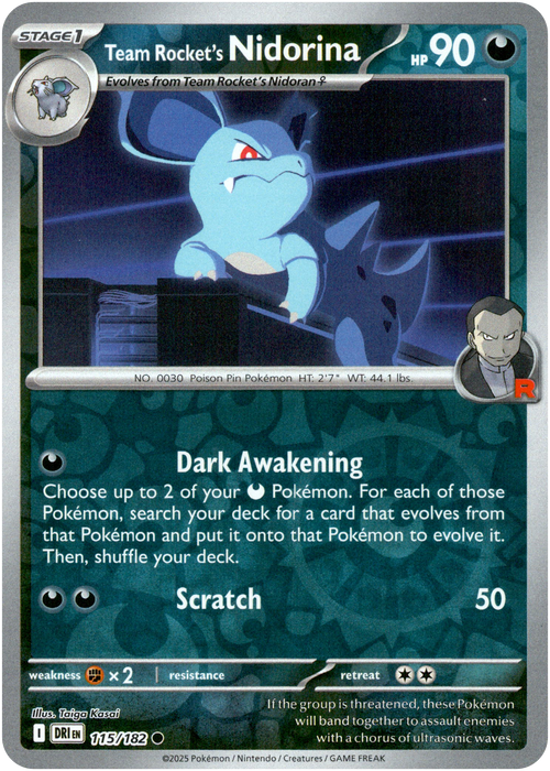 Team Rocket's Nidorina