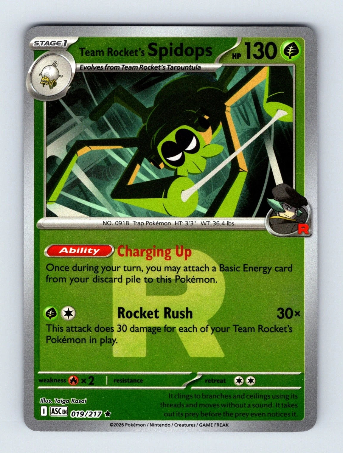 Team Rocket's Spidops