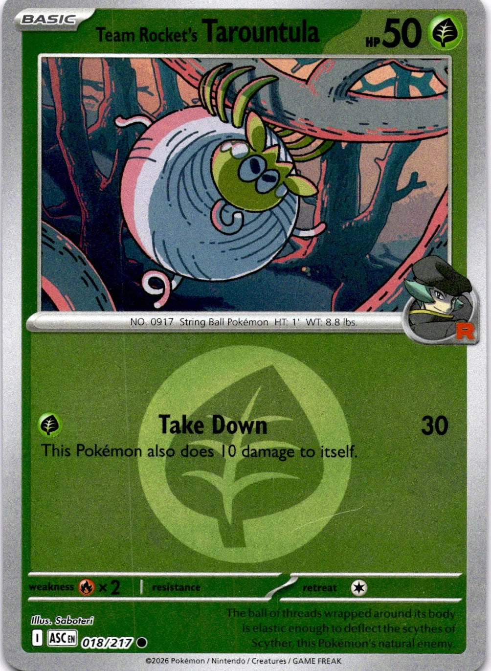 Team Rocket's Tarountula