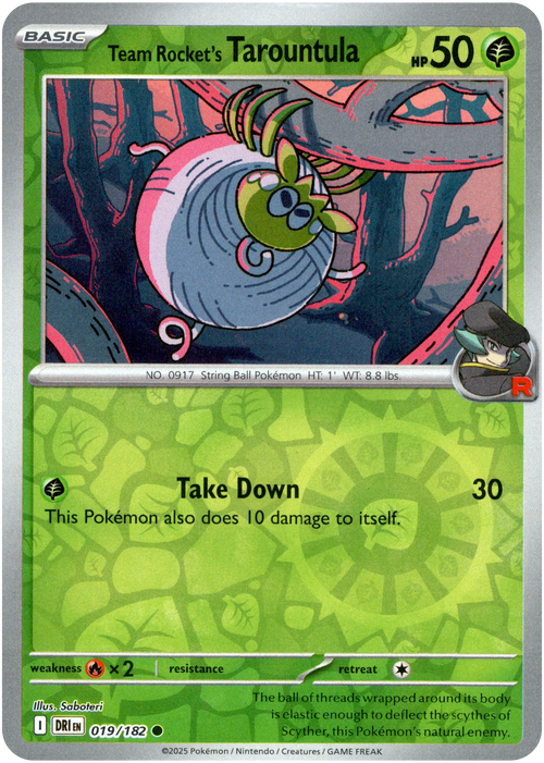 Team Rocket's Tarountula