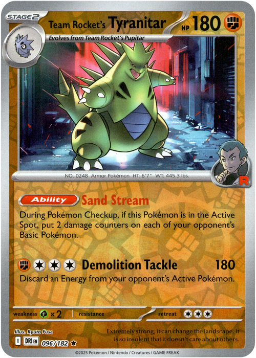 Team Rocket's Tyranitar